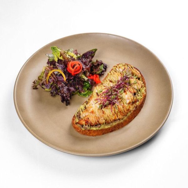 Avocado & Chicken Toast
