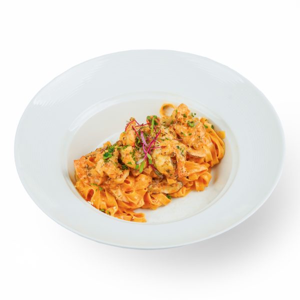 Shrimp pasta (Spicy)